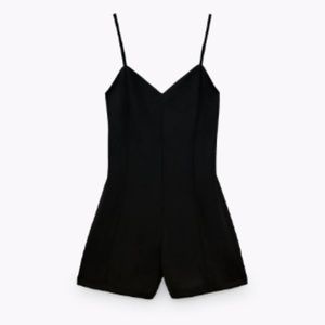Zara Black Romper